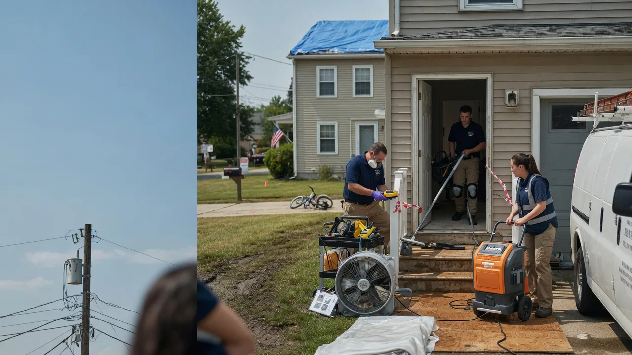 Water Damage Repair in Blacksville, WV near me